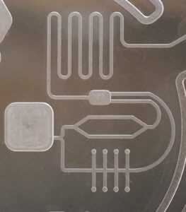 Mikrofluidik aus Glas, Lab on a chip aus Glas